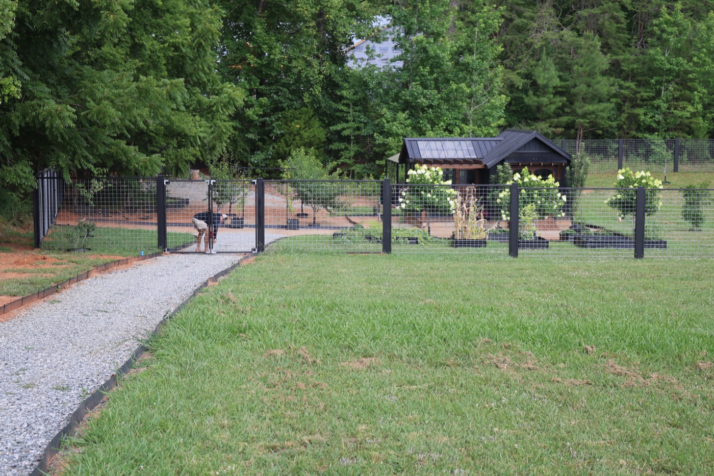 Fence installation